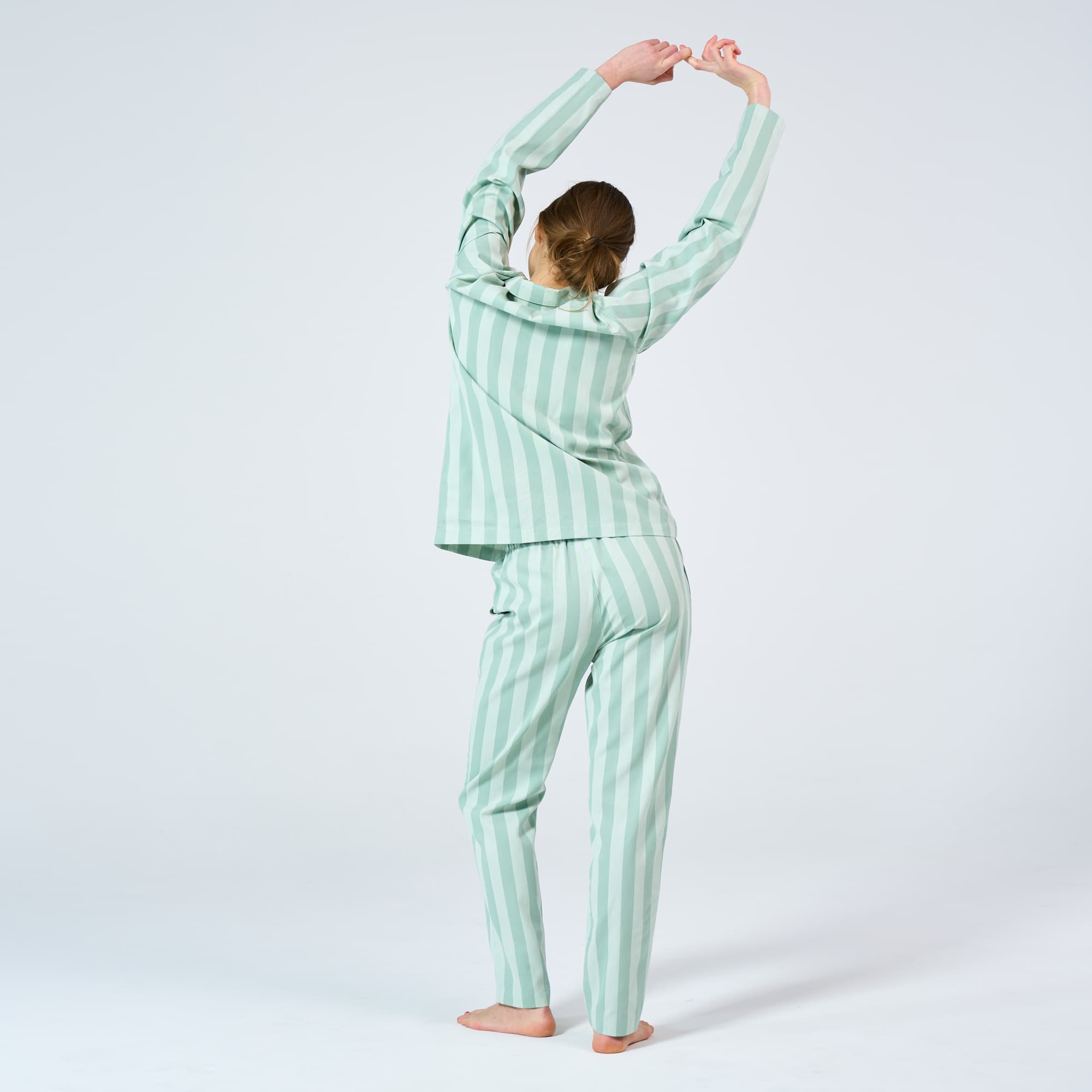 Uno Stripe - Light Green & Green